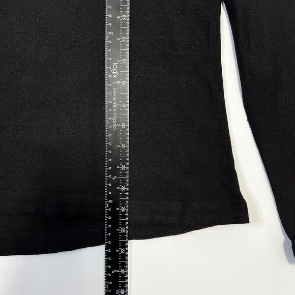 Cloth and Stone Womens Size Medium Black Top Shirt Bell Sleeves Anthropologie - Picture 5 of 10